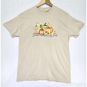 Summer Collapsed Into Fall‎ Pumpkin Seasonal Medium Shirt Thanksgiving Fun Gift